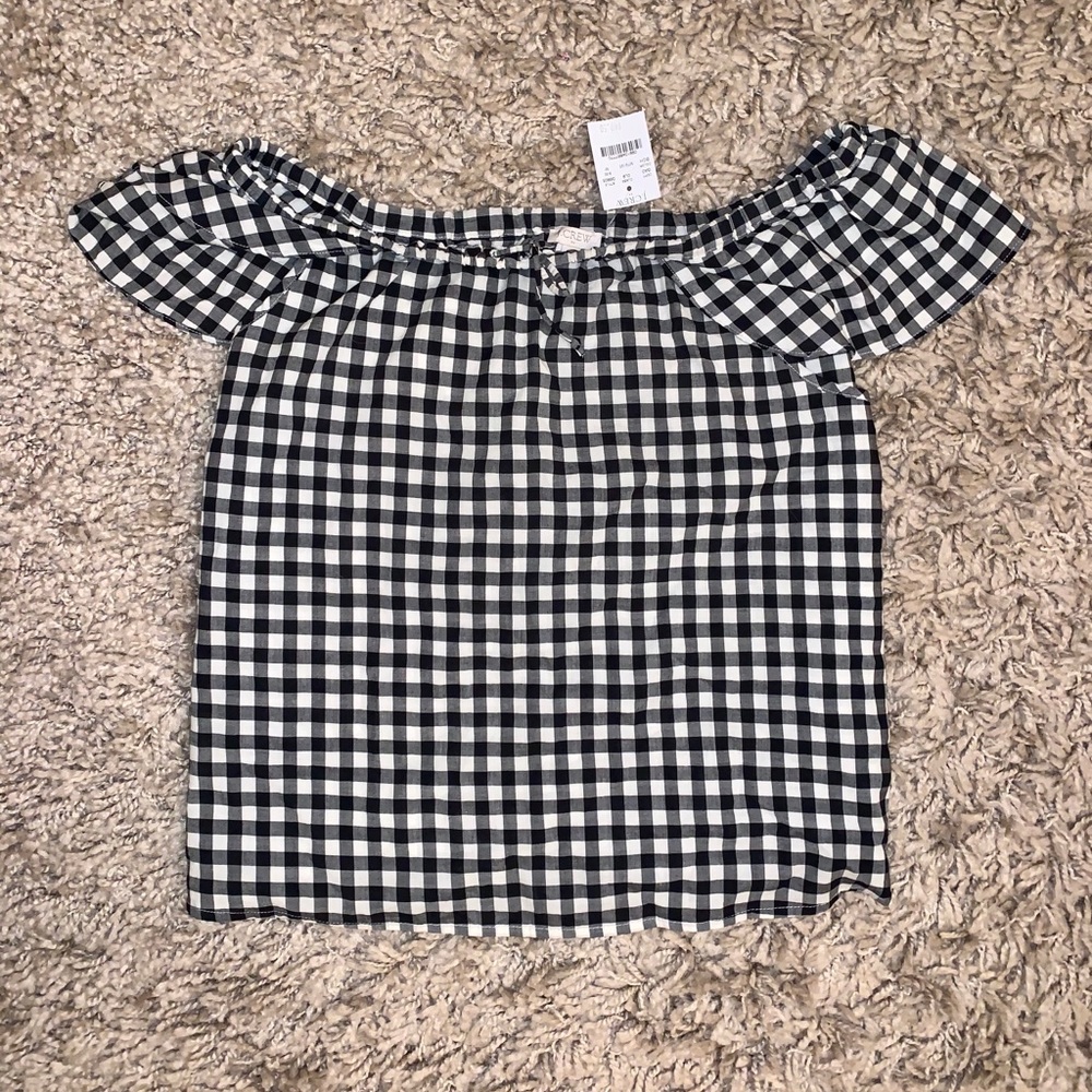 JCrew Off the Shoulder Top